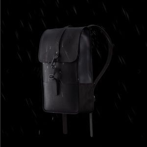 RAINS BACKPACK BLACK